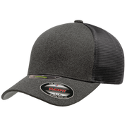 Alpha One Niner, Unipanel Trucker Mesh Fitted Cap, Embroidered